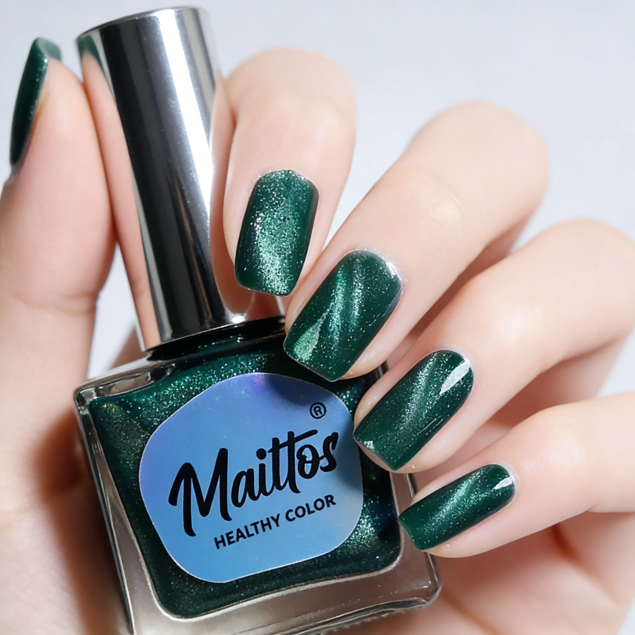 WA538 Green- 12ml No-bake Cat's Eye Water-based Nail Polish, Oderless, With a magnet, dry quickly No need UV lamp, easy to tear
WA538 Green- 12ml No-bake Cat's Eye Water-based Nail Polish, Oderless, With a magnet, dry quickly No need UV lamp, easy to tear
