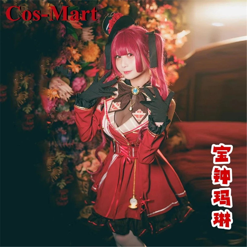 Cos-Mart Anime VTuber Hololive Houshou Marine Cosplay Costume Lovely Sweet Uniform Dress Activity Party Role Play Clothing
Cos-Mart Anime VTuber Hololive Houshou Marine Cosplay Costume Lovely Sweet Uniform Dress Activity Party Role Play Clothing