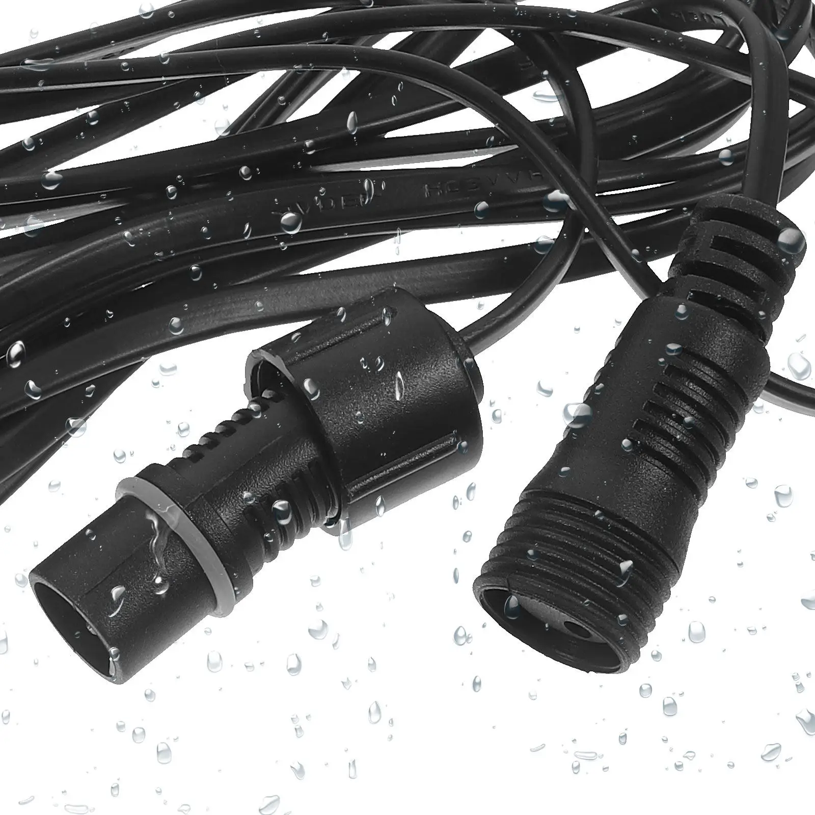 String Light Extension Pin Outdoor Waterproof Extension Cable for Christmas Lights Garden Patio Party Festive Decoration
String Light Extension Pin Outdoor Waterproof Extension Cable for Christmas Lights Garden Patio Party Festive Decoration