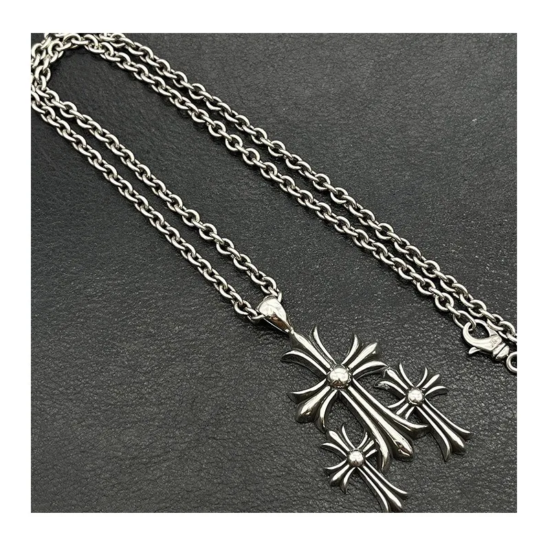 Punk Hip Hop Thai Silver Vintage Large Thirty Cross Necklace Premium Autumn and Winter Sweater Chain Accessories Jewelry
Punk Hip Hop Thai Silver Vintage Large Thirty Cross Necklace Premium Autumn and Winter Sweater Chain Accessories Jewelry