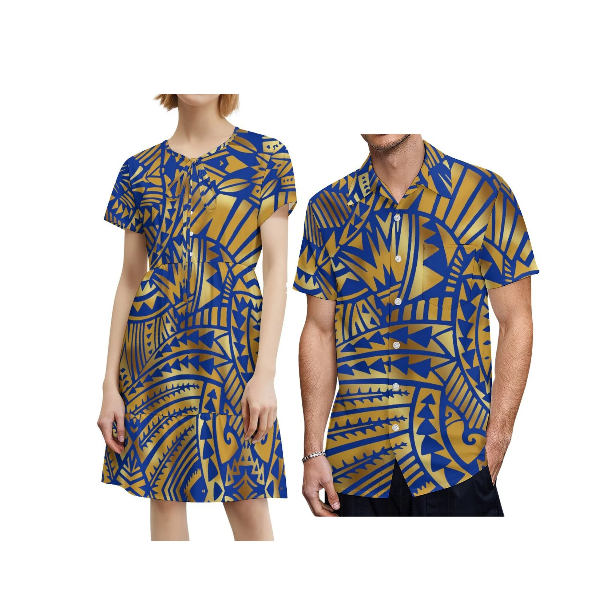 Island Art Print Design Women'S High Quality Knee-Length Skirt Polynesian Ladies Summer Party Loose Dress
Island Art Print Design Women'S High Quality Knee-Length Skirt Polynesian Ladies Summer Party Loose Dress