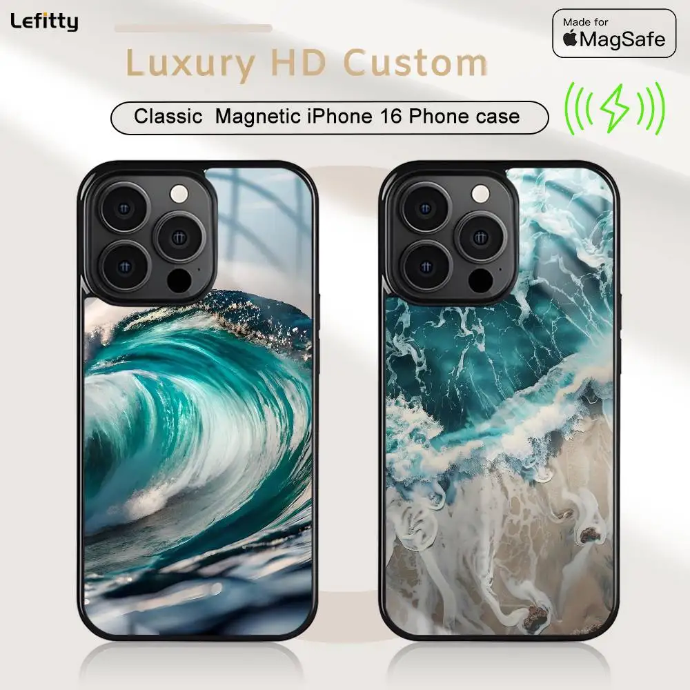 The Waves Ocean Water Phone Case For iPhone 16 15 14 13 12 11 Pro Max Plus Mini Magsafe Charging Cover Magnetic Hard Shell
The Waves Ocean Water Phone Case For iPhone 16 15 14 13 12 11 Pro Max Plus Mini Magsafe Charging Cover Magnetic Hard Shell