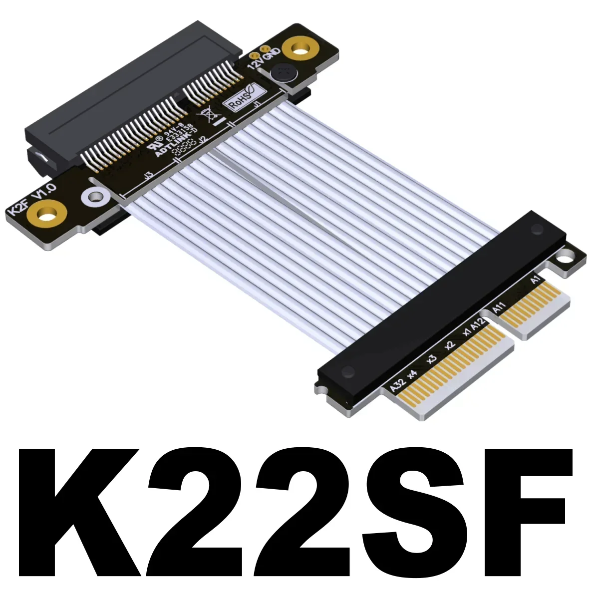 PCIe4.0 X4 to 4X Extension Riser Cable Card for RAID SSD LAN GPU Motherboard Extension
PCIe4.0 X4 to 4X Extension Riser Cable Card for RAID SSD LAN GPU Motherboard Extension