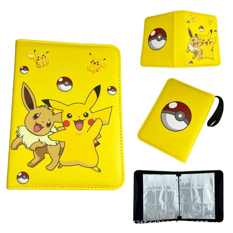 Hot Pikachueds Cute PU Leather Zipper Card Book Card Bag, Large Capacity Anime Game King Cards Collection and Storage Bags
Hot Pikachueds Cute PU Leather Zipper Card Book Card Bag, Large Capacity Anime Game King Cards Collection and Storage Bags