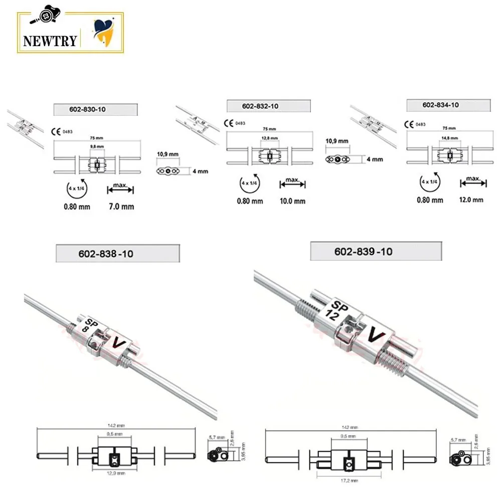 1Pc Hyrax Click Orthodontic Expansion Screw Frame‑Type Expander Anti‑Reverse Standard Bidirectional Spiral Arch Tri‑Directional
1Pc Hyrax Click Orthodontic Expansion Screw Frame‑Type Expander Anti‑Reverse Standard Bidirectional Spiral Arch Tri‑Directional
