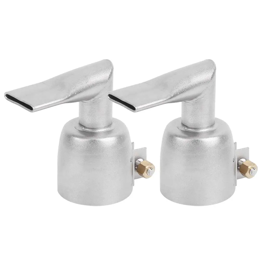 20mm Angled Weld Nozzle for Hot Air Welding 90 Degree Slot Nozzle Accessory 2pcs Set for Plastic Repair
20mm Angled Weld Nozzle for Hot Air Welding 90 Degree Slot Nozzle Accessory 2pcs Set for Plastic Repair