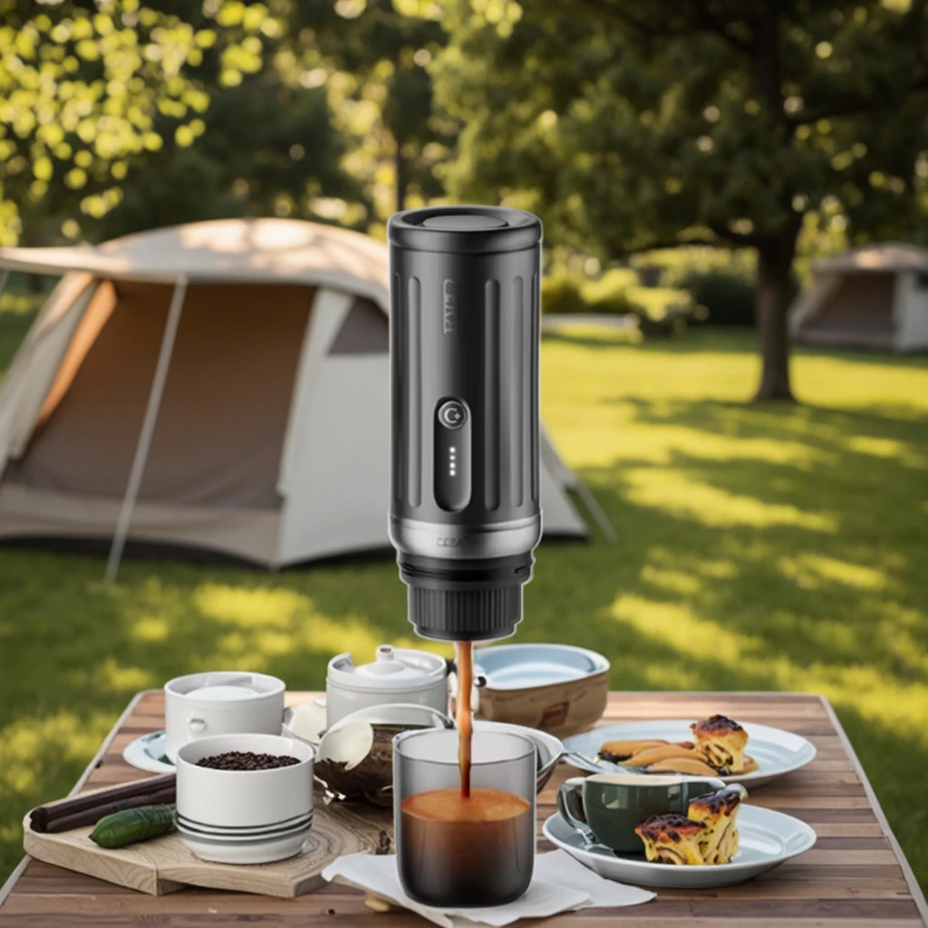 New Machine 7800mAh Battery USB Coffee Maker 2-in-1 Camping Coffee Maker Portable Coffee Machine For Travel Car
New Machine 7800mAh Battery USB Coffee Maker 2-in-1 Camping Coffee Maker Portable Coffee Machine For Travel Car
