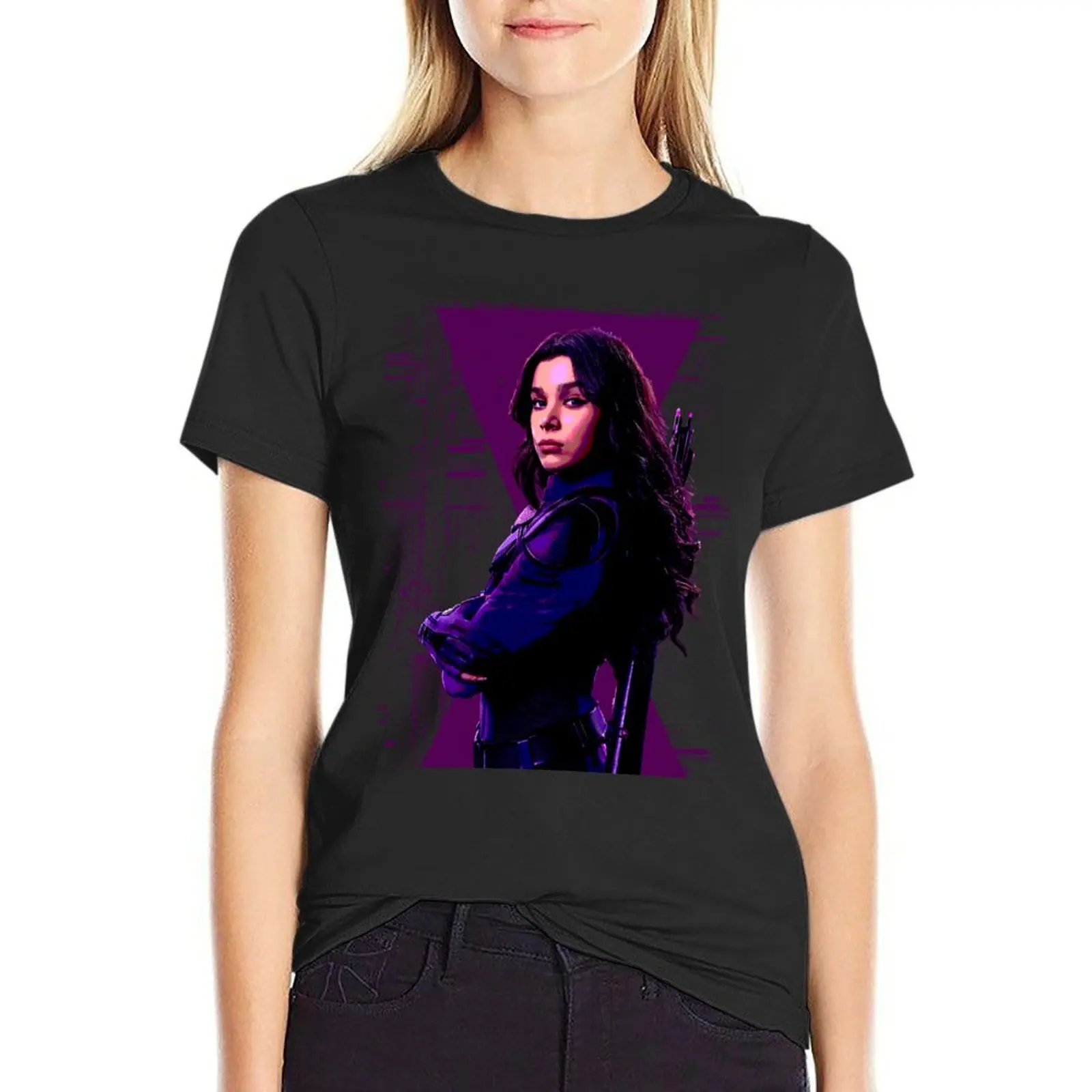 kate bishop T-Shirt vintage Short sleeve tee animal prinfor Blouse workout t shirts for Women
kate bishop T-Shirt vintage Short sleeve tee animal prinfor Blouse workout t shirts for Women