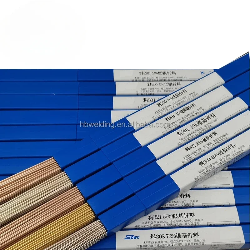 38% Brazing Alloy BAg-34 High Silver Electrode BAg38CuZnSn Silver Welding Wire Silver tin filler metal
38% Brazing Alloy BAg-34 High Silver Electrode BAg38CuZnSn Silver Welding Wire Silver tin filler metal