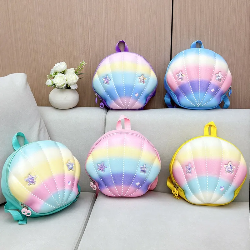New Style Cute Kids Backpack, Hard Shell with Rainbow Gradient Design, Small Kindergarten Bag for Toddler Preschool Boys & Girls
New Style Cute Kids Backpack, Hard Shell with Rainbow Gradient Design, Small Kindergarten Bag for Toddler Preschool Boys & Girls