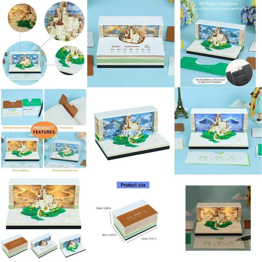 E65E Portable Heaven Alcazar Desk Calendar Battery Powered Illuminated Pocketbook For Night Use
E65E Portable Heaven Alcazar Desk Calendar Battery Powered Illuminated Pocketbook For Night Use