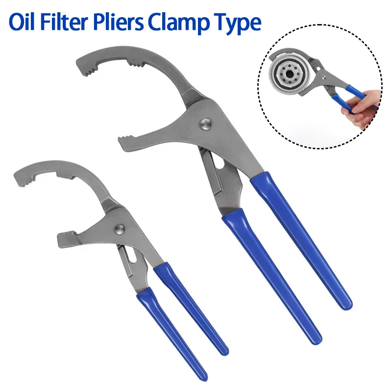 1pc 9/12" Oil Filter Pliers Clamp Type Wrench Adjustable Hand Tools Oil Filter High-quality steel Filter Removal Tool
1pc 9/12" Oil Filter Pliers Clamp Type Wrench Adjustable Hand Tools Oil Filter High-quality steel Filter Removal Tool