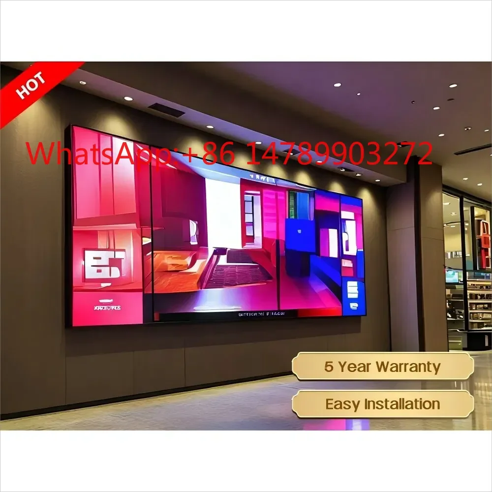 High Performance LED Display High Stability Multi Scene Indoor Commercial Advertising Screen