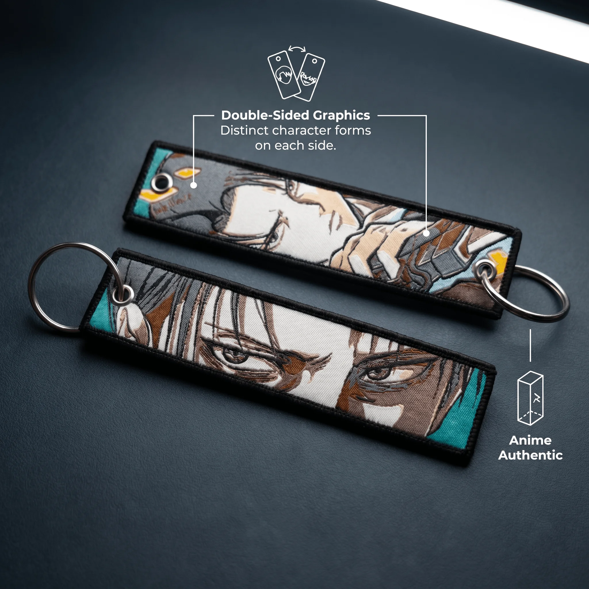 Anime Embroidery Woven Label Keychain Cartoon Jet Tag Key Ring Backpack Bag Pendant Car Key Holder Fashion Accessories Cute Fans
Anime Embroidery Woven Label Keychain Cartoon Jet Tag Key Ring Backpack Bag Pendant Car Key Holder Fashion Accessories Cute Fans