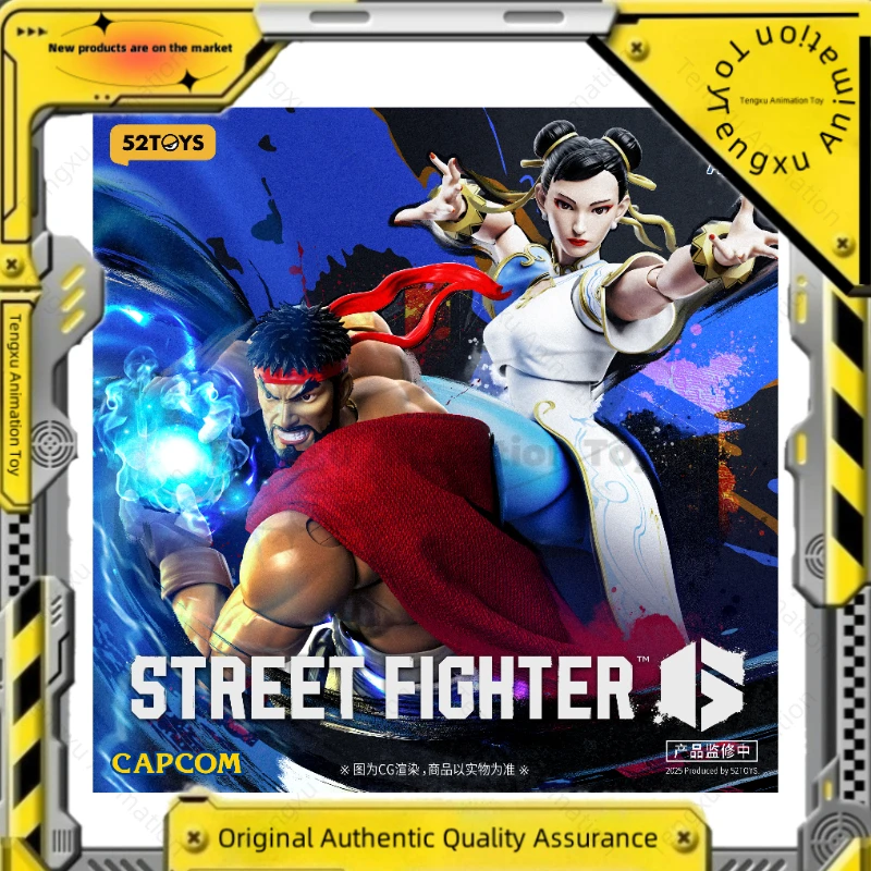 52TOYS Lightning Dance Articulated Figure Street Fighter 6 Chun-Li Ryu Collectible Decoration Ornament Model Toy Gifts
52TOYS Lightning Dance Articulated Figure Street Fighter 6 Chun-Li Ryu Collectible Decoration Ornament Model Toy Gifts