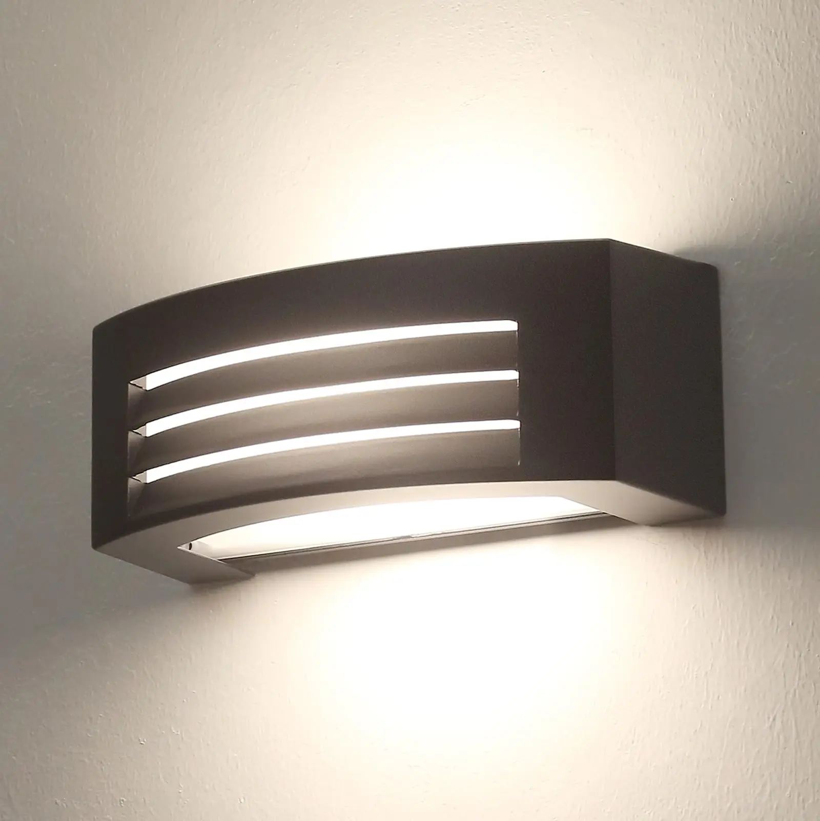 Outdoor Wall Light, Aluminum Exterior Wall Lamp, Black Wall Sconce Mains Powered, E27 Base IP54 Waterproof Outside Light Patio
Outdoor Wall Light, Aluminum Exterior Wall Lamp, Black Wall Sconce Mains Powered, E27 Base IP54 Waterproof Outside Light Patio