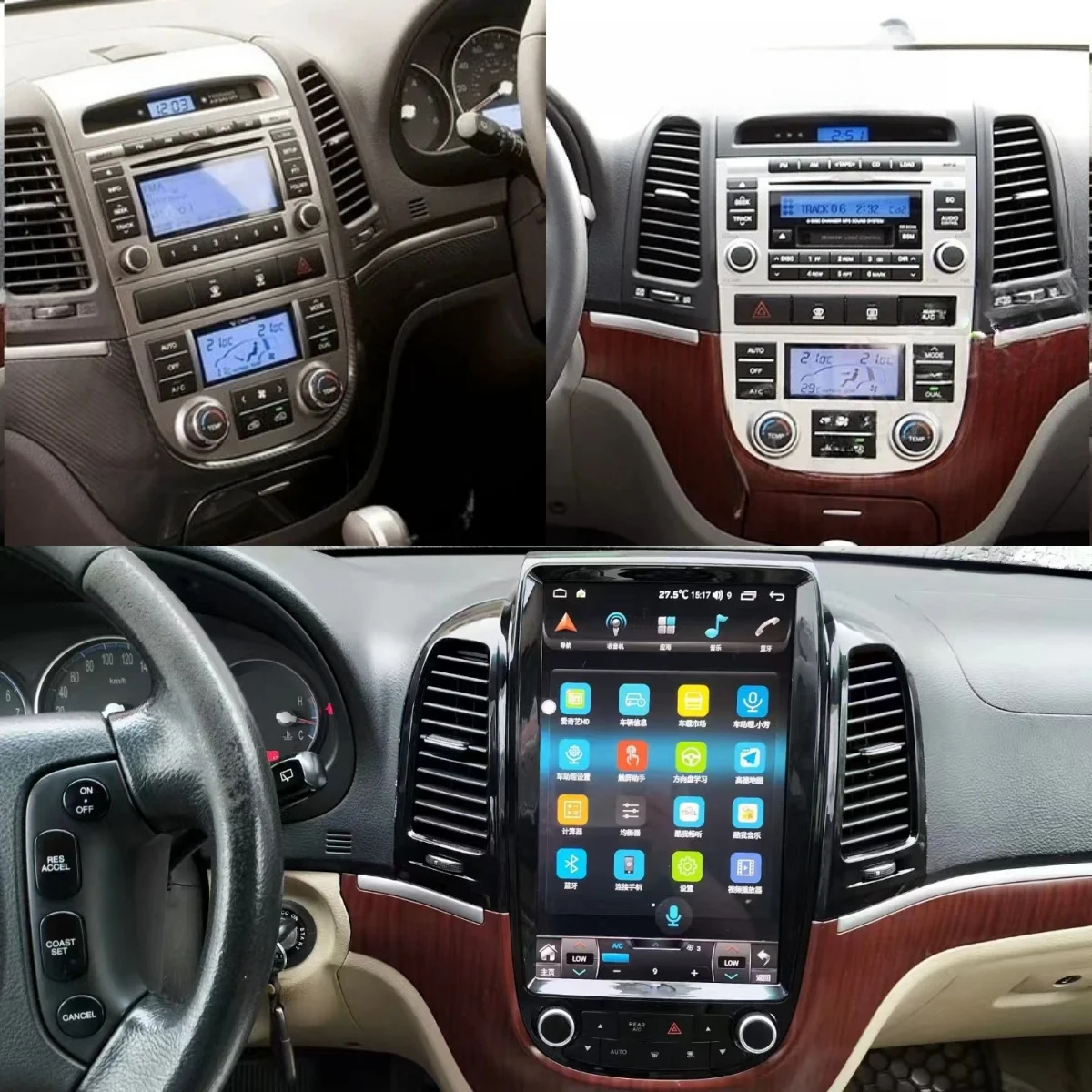 Android 13 256G For Hyundai Santa Fe 2006 - 2012 Car DVD GPS Navigation Auto Radio Stereo Multimedia Player HeadUnit
Android 13 256G For Hyundai Santa Fe 2006 - 2012 Car DVD GPS Navigation Auto Radio Stereo Multimedia Player HeadUnit