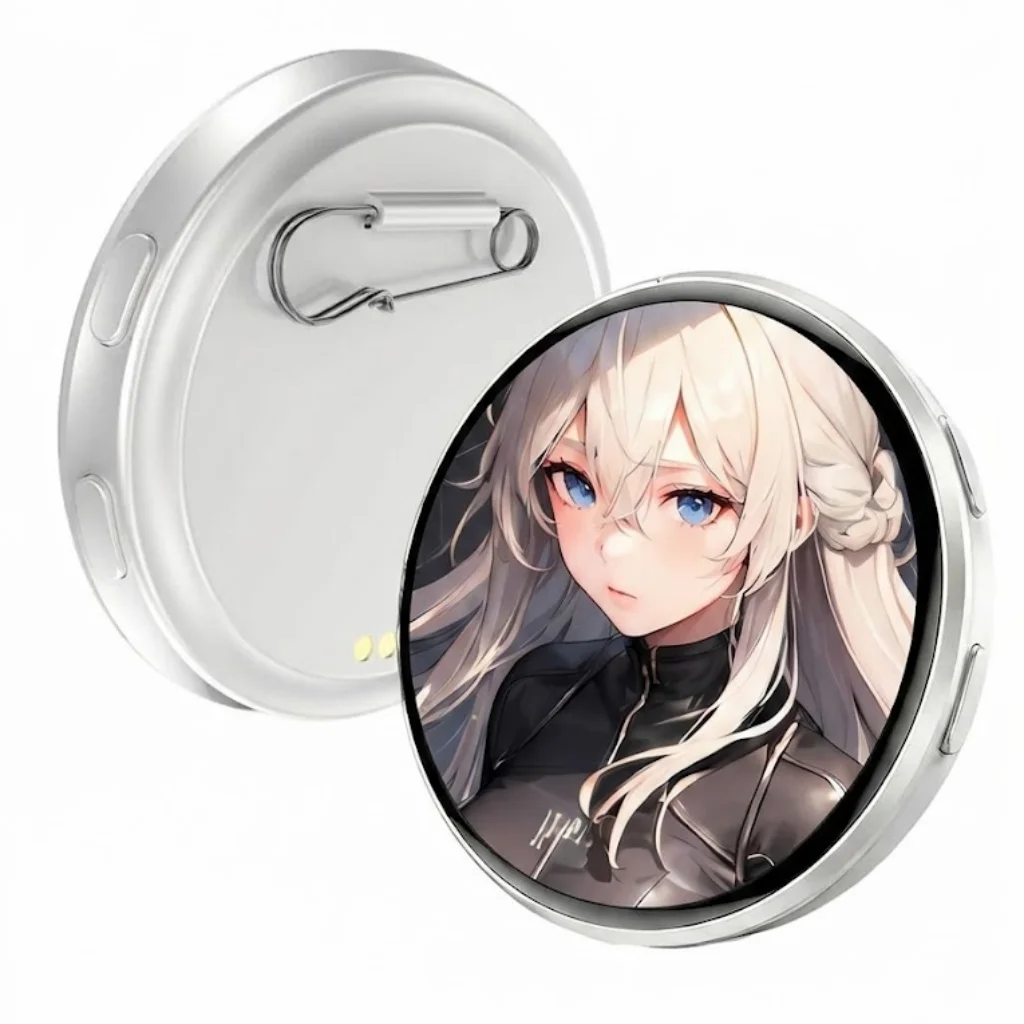 Electronic Smart Badge Smart Digital Display Badge with LED Pixel Screen - Interactive E-Badge Anime Pins Gift for Anime Fans
Electronic Smart Badge Smart Digital Display Badge with LED Pixel Screen - Interactive E-Badge Anime Pins Gift for Anime Fans