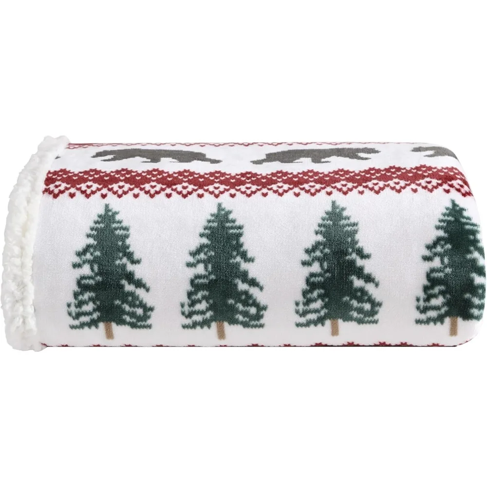 Eddie Bauer Super Soft Reversible Sherpa and Brushed Fleece Throw Blanket for Couch, Ideal for Lounging in Griz Pattern
Eddie Bauer Super Soft Reversible Sherpa and Brushed Fleece Throw Blanket for Couch, Ideal for Lounging in Griz Pattern