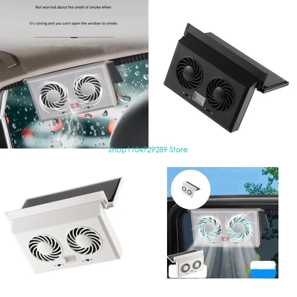 D8KE Solar Car Ventilation Fan Cooling System Double Airflows Air Circulation Fan Odor Elimination Quiet Operation
D8KE Solar Car Ventilation Fan Cooling System Double Airflows Air Circulation Fan Odor Elimination Quiet Operation