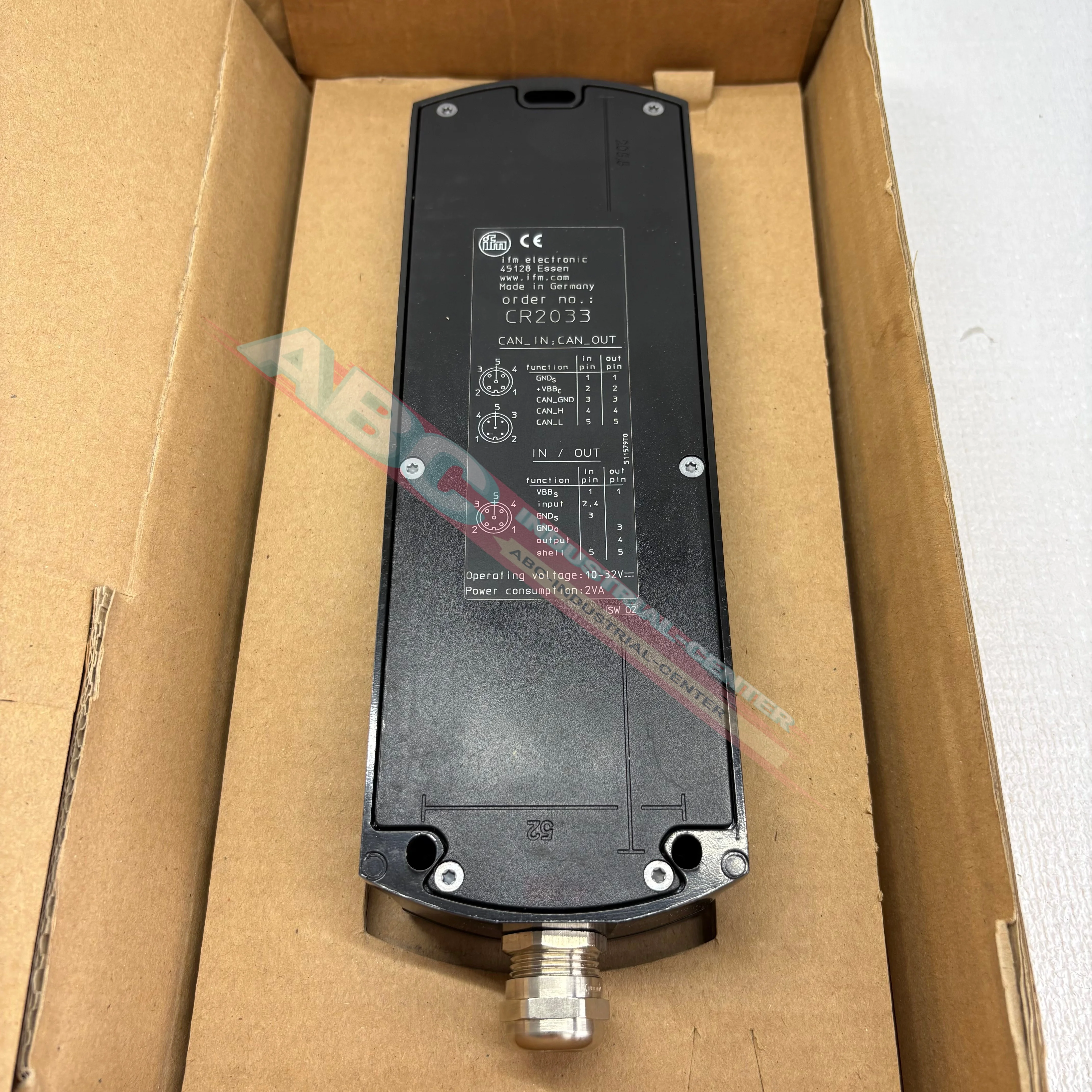 CR2033 new R360/METAL-MODULE/I/8/O/4 module in box
CR2033 new R360/METAL-MODULE/I/8/O/4 module in box