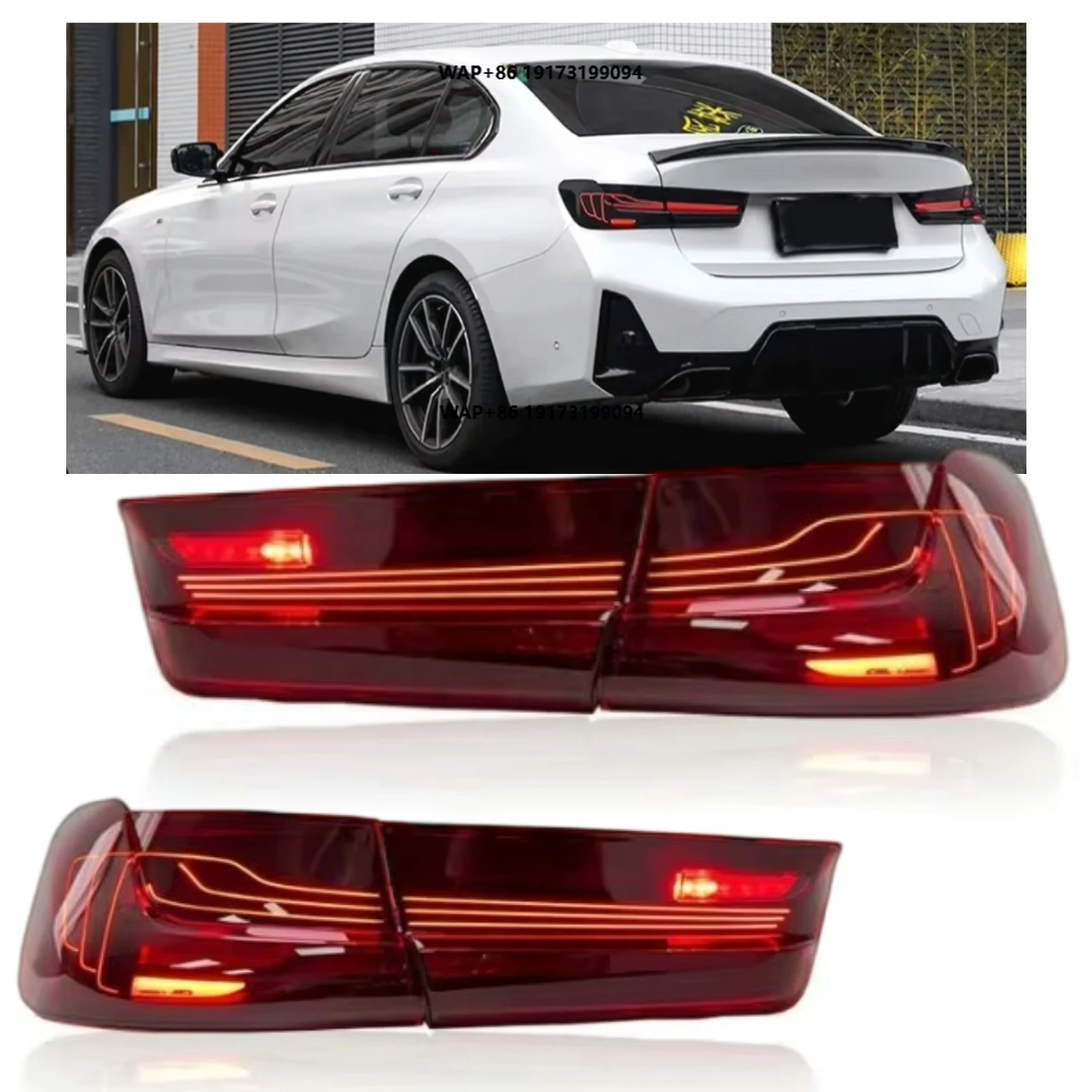 G20 Taillights Upgrade 3 Series G20 LED Rear Lamp 2019-2024 G28 Design Retrofit CSL Projetor DRL Tail Lights for
G20 Taillights Upgrade 3 Series G20 LED Rear Lamp 2019-2024 G28 Design Retrofit CSL Projetor DRL Tail Lights for