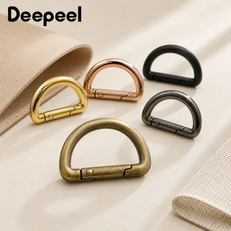 10/20Pcs 16/19/25mm D Ring Metal Buckles Spring Snap Hook Bag Strap Connector Keychain Clips For Bag Leather Craft Accessory Set
10/20Pcs 16/19/25mm D Ring Metal Buckles Spring Snap Hook Bag Strap Connector Keychain Clips For Bag Leather Craft Accessory Set