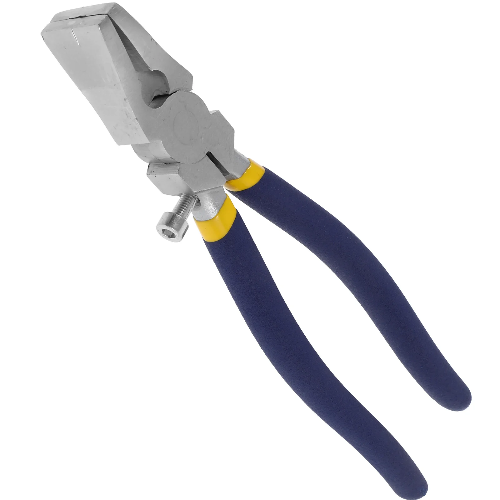 Heavy Duty 8 Inch Glass Breaking Pliers Running Pliers for Stained Glass Work Metal Grozing Tool with Ergonomic Handle Breaking
Heavy Duty 8 Inch Glass Breaking Pliers Running Pliers for Stained Glass Work Metal Grozing Tool with Ergonomic Handle Breaking