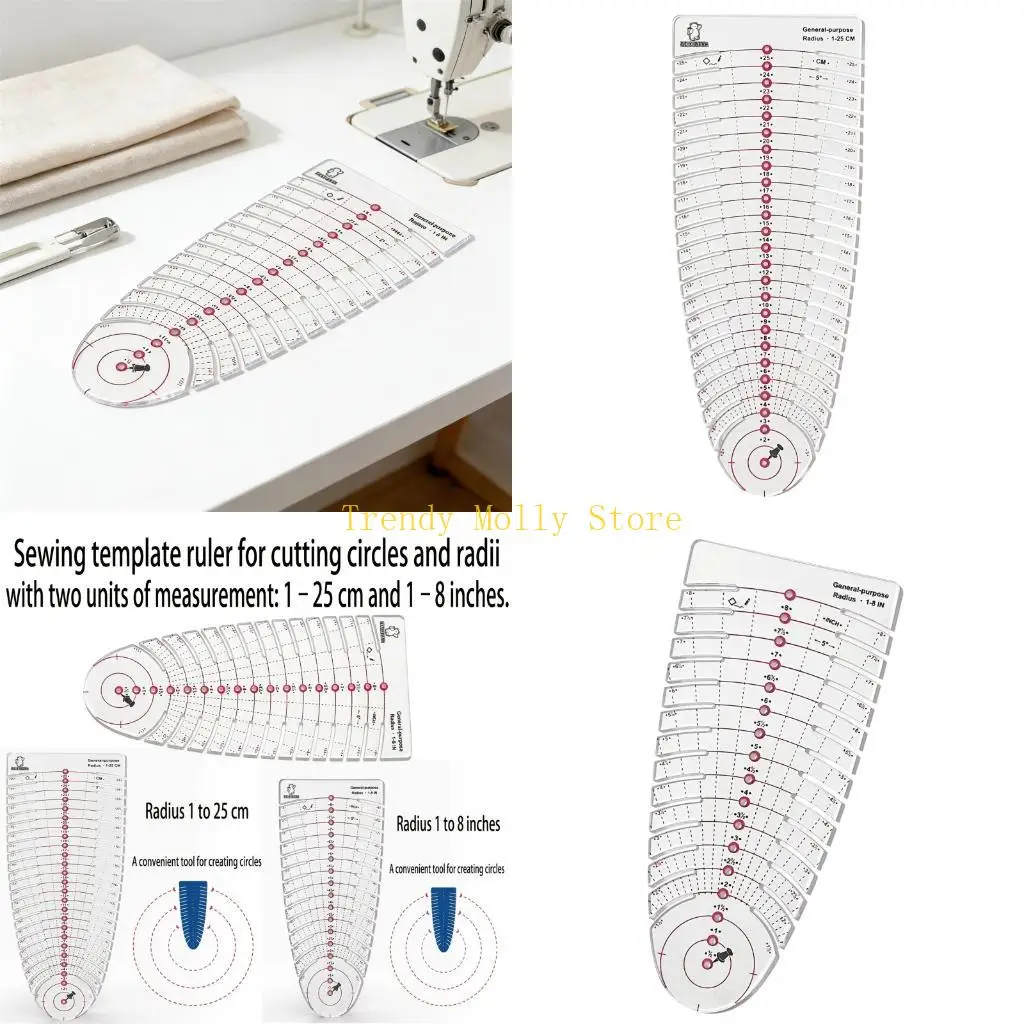 N5KB NonSlip Sewing Ruler Measuring Scale For Dressmaking Precise Fabric Cutting Task
N5KB NonSlip Sewing Ruler Measuring Scale For Dressmaking Precise Fabric Cutting Task