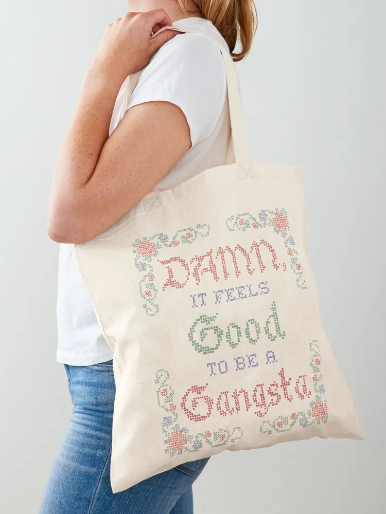 Damn it feels good to be a gangsta. Tote Bag tote bag canvas reusable shopping bag personalized tote shopping cart bags
Damn it feels good to be a gangsta. Tote Bag tote bag canvas reusable shopping bag personalized tote shopping cart bags