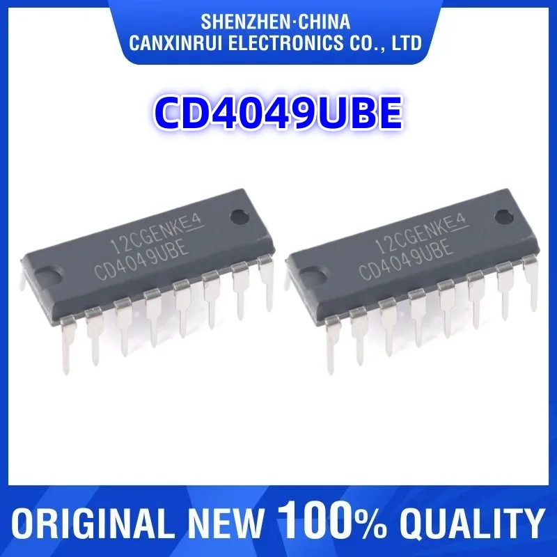 New Original CD4049UBE CD4049UBM Chip SOP16 Six Inverted Buffers for Straight Shot
New Original CD4049UBE CD4049UBM Chip SOP16 Six Inverted Buffers for Straight Shot