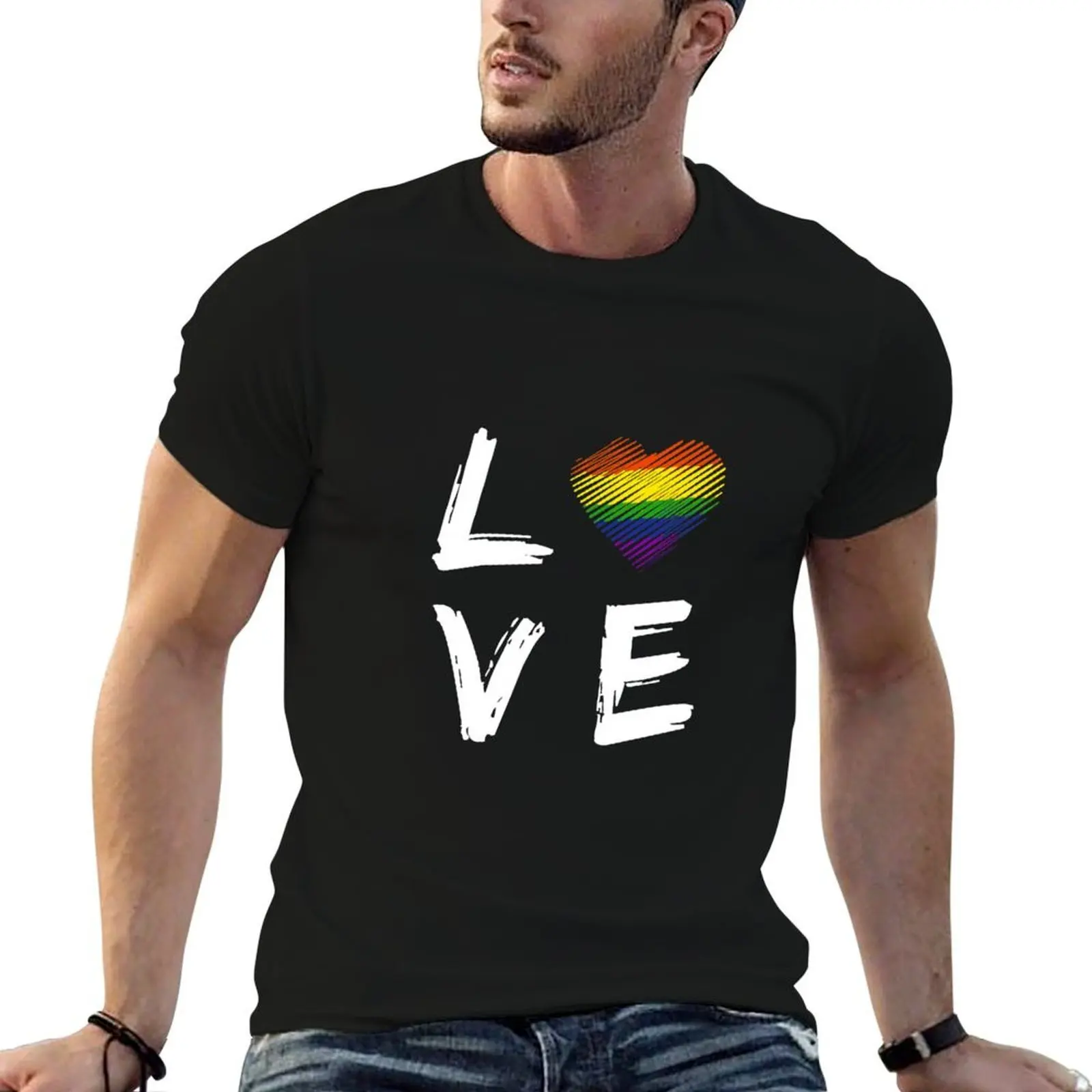 Love LGBT Gift For Proud Gays & Lesbians T-Shirt cotton t shirt man man t shirts graphic T-Shirt
Love LGBT Gift For Proud Gays & Lesbians T-Shirt cotton t shirt man man t shirts graphic T-Shirt