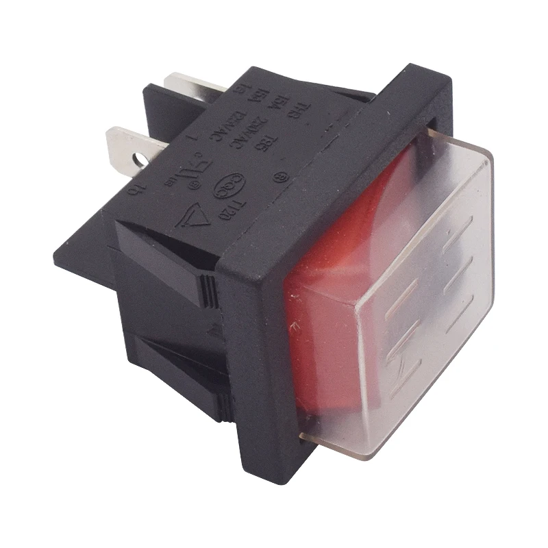 4-контактный TH3 15A250V On-Off с водонепроницаемой крышкой и красной лампой для TAIHENG Rocker Switch Self-Reset
4-контактный TH3 15A250V On-Off с водонепроницаемой крышкой и красной лампой для TAIHENG Rocker Switch Self-Reset