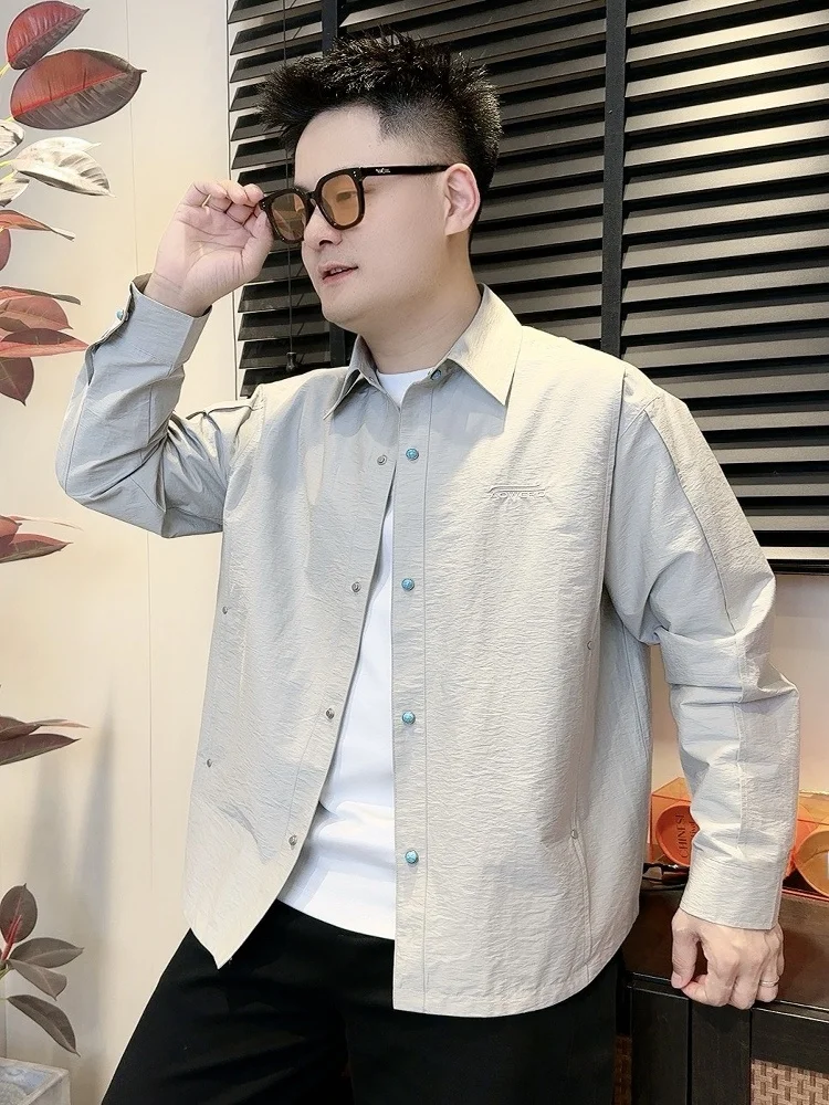 Loose Fit Casual irt Jaet for Men Breathable Lightweight Spring Summer Faionable Button down Collar Long Sve irt
Loose Fit Casual irt Jaet for Men Breathable Lightweight Spring Summer Faionable Button down Collar Long Sve irt