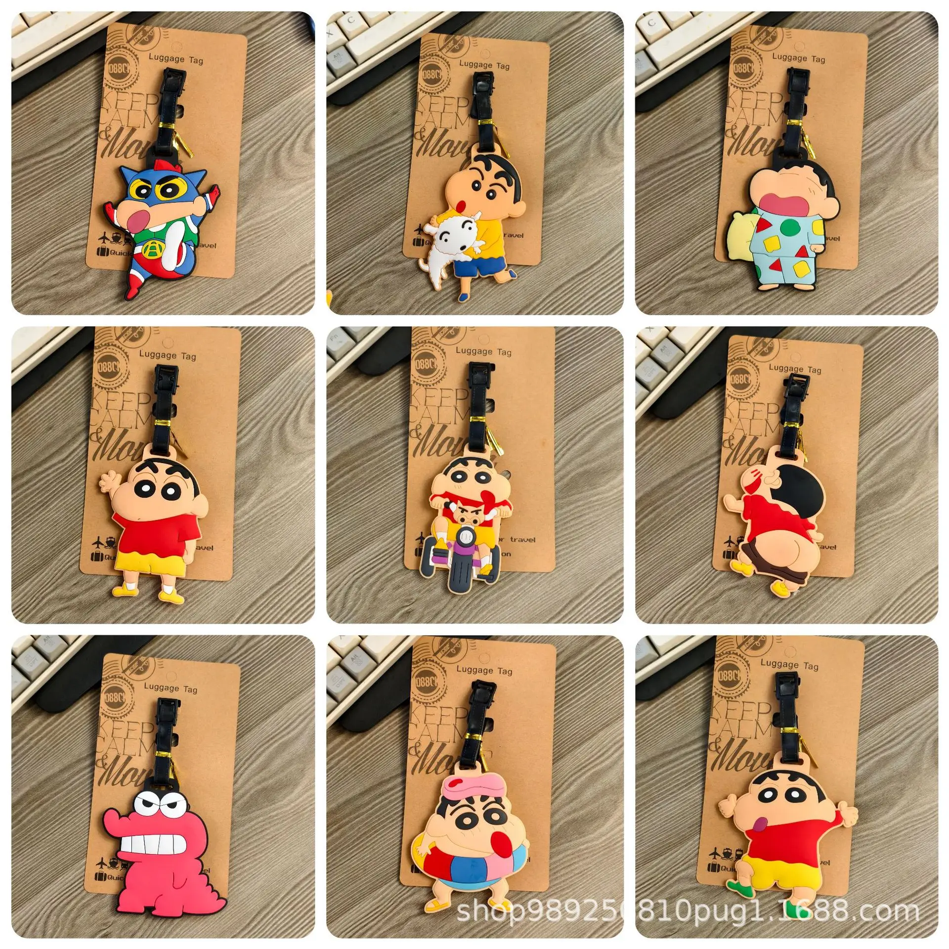 Cartoon Cute Luggage Tag Crayon Shin chan Superman Monster Travel Luggage Fun Recognition PVC Tag DIY y2k fashion cartoon frind
Cartoon Cute Luggage Tag Crayon Shin chan Superman Monster Travel Luggage Fun Recognition PVC Tag DIY y2k fashion cartoon frind