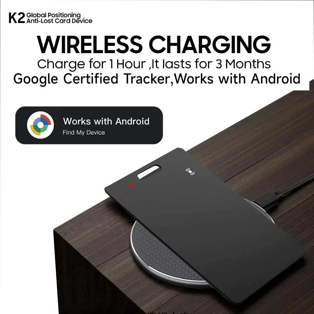 Ultra thin Global GPS Android Tracker Dual System Locate Wireless Universal Smart Tracking Card with Google Find My Device
Ultra thin Global GPS Android Tracker Dual System Locate Wireless Universal Smart Tracking Card with Google Find My Device
