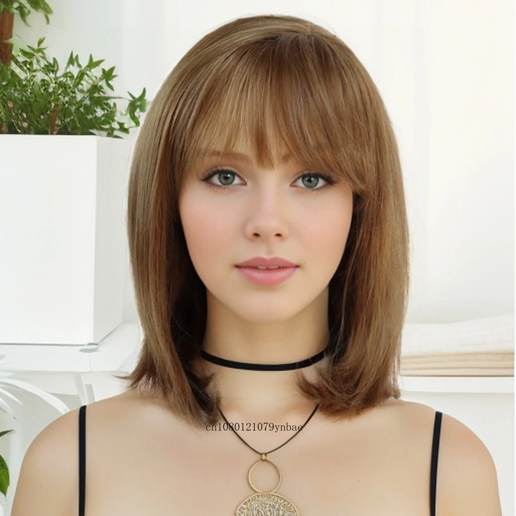 Brown Cute Bob Wigs Synthetic Short Straight Wig with Bangs for Women Girls Heat Resistant Natural Looking Daily Party Casual
Brown Cute Bob Wigs Synthetic Short Straight Wig with Bangs for Women Girls Heat Resistant Natural Looking Daily Party Casual