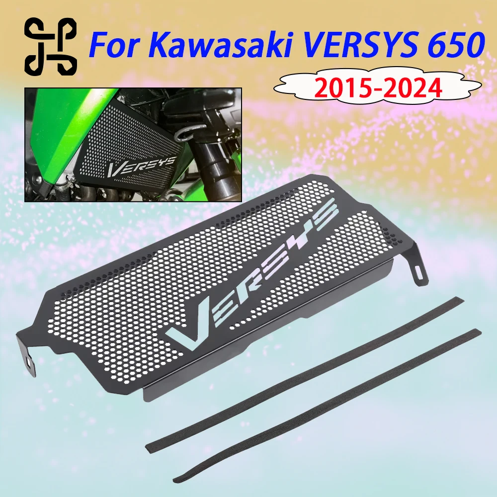 For KAWASAKI VERSYS 650 VERSYS650 2024 2023 2022 2021 2020 2019 - 2015 KLE 650 Motorcycle Radiator Guard Grille Protection Cover
For KAWASAKI VERSYS 650 VERSYS650 2024 2023 2022 2021 2020 2019 - 2015 KLE 650 Motorcycle Radiator Guard Grille Protection Cover
