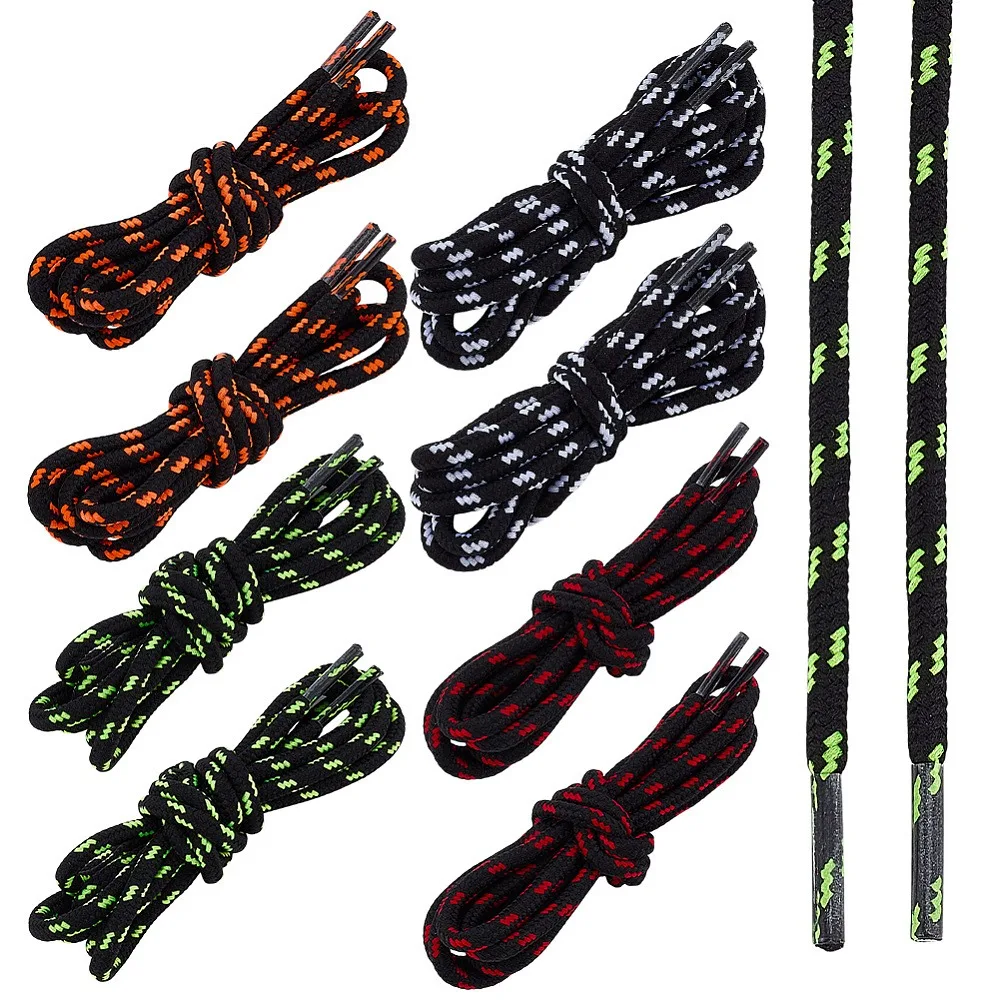 8 Pairs 4 Colors Polyester Shoelace Mixed Color 1420~1460x4mm 2 pairs/color
8 Pairs 4 Colors Polyester Shoelace Mixed Color 1420~1460x4mm 2 pairs/color
