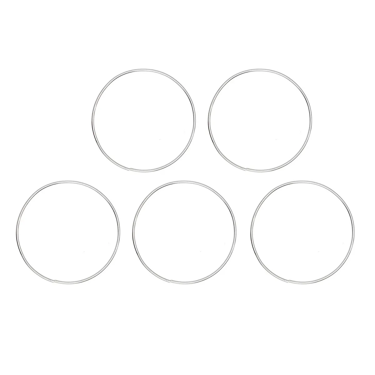 5Pcs Dreamcatcher Metal Rings Simple Round Silver 19Cm for DIY Handicrafts Wall Hanging Mandalas Craft Supplies
5Pcs Dreamcatcher Metal Rings Simple Round Silver 19Cm for DIY Handicrafts Wall Hanging Mandalas Craft Supplies