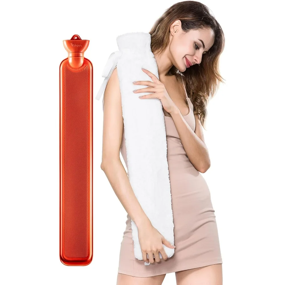 Длинная грелка с крышкой, сумка для облегчения боли, вмещает 70 жидких унций, без BPA и петалат, высокое содержание резины, белый
Длинная грелка с крышкой, сумка для облегчения боли, вмещает 70 жидких унций, без BPA и петалат, высокое содержание резины, белый