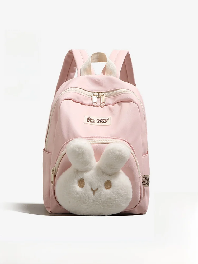 Cute Rabbit Dual Shoulder Bag for Girls Kindergarten Children Backpack Middle School Students Bookbag Soft Fabric Sweet Schoo...
Cute Rabbit Dual Shoulder Bag for Girls Kindergarten Children Backpack Middle School Students Bookbag Soft Fabric Sweet Schoo...