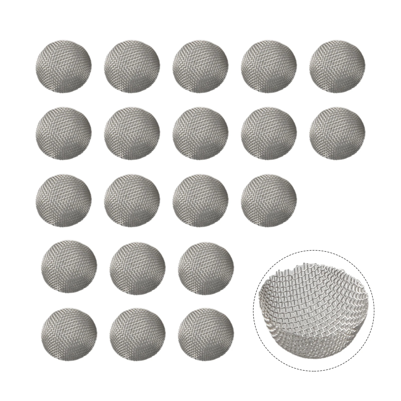 Reusable Gauze Filters Tube 20pcs Metal Screen Stems Straight Accessories Equipment Glass Kit Practical Useful
Reusable Gauze Filters Tube 20pcs Metal Screen Stems Straight Accessories Equipment Glass Kit Practical Useful