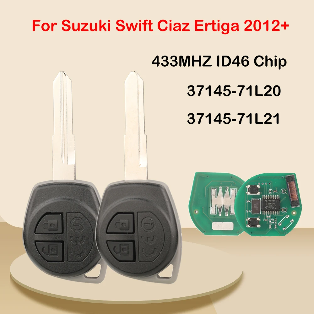 Jingyuqin автомобильный ключ с 2 кнопками 37145M55B21 433 МГц ID46 для Suzuki Swift Ciaz Ertiga 2012 + T68L0 37145-71L20 37145-71L21
Jingyuqin автомобильный ключ с 2 кнопками 37145M55B21 433 МГц ID46 для Suzuki Swift Ciaz Ertiga 2012 + T68L0 37145-71L20 37145-71L21