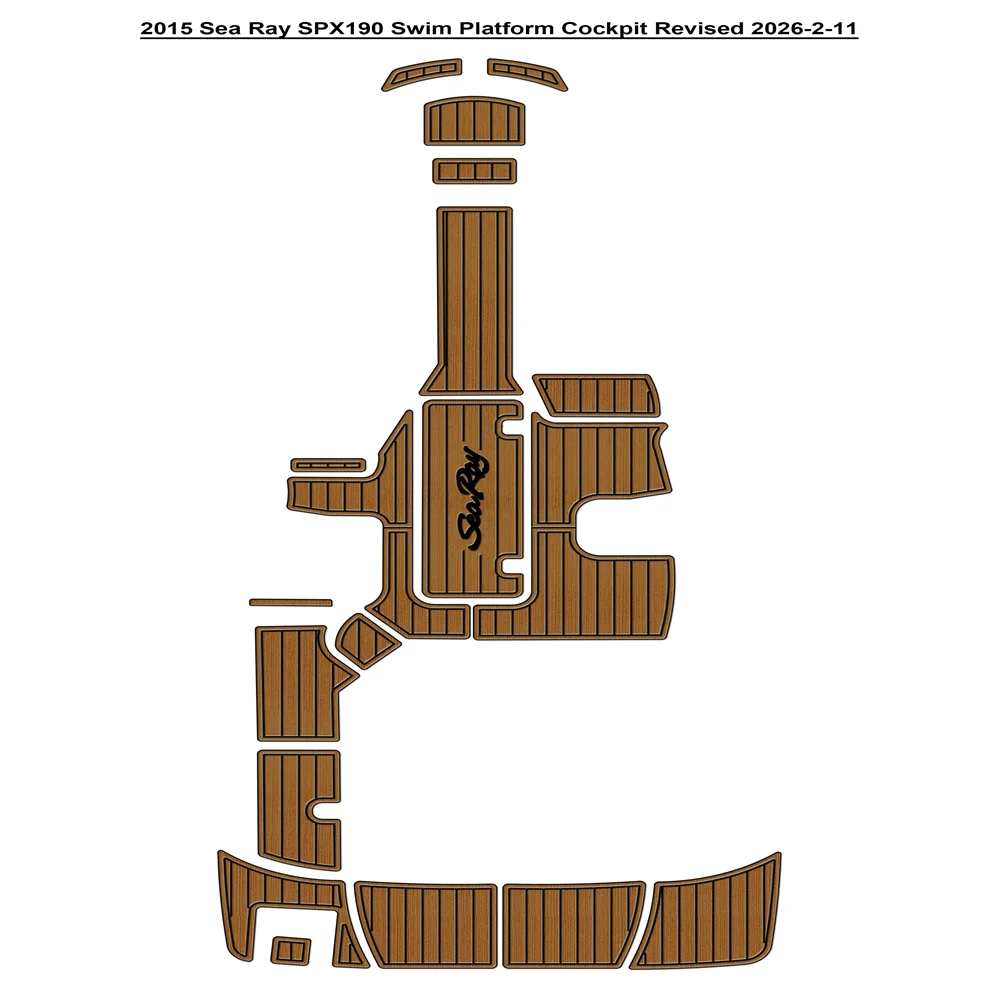 2015 Sea Ray SPX190 Swim Platform Cockpit Pad Boat EVA Foam Faux Teak Floor Mat SeaDek MarineMat Style Self Adhesive W1057 J6P2
2015 Sea Ray SPX190 Swim Platform Cockpit Pad Boat EVA Foam Faux Teak Floor Mat SeaDek MarineMat Style Self Adhesive W1057 J6P2