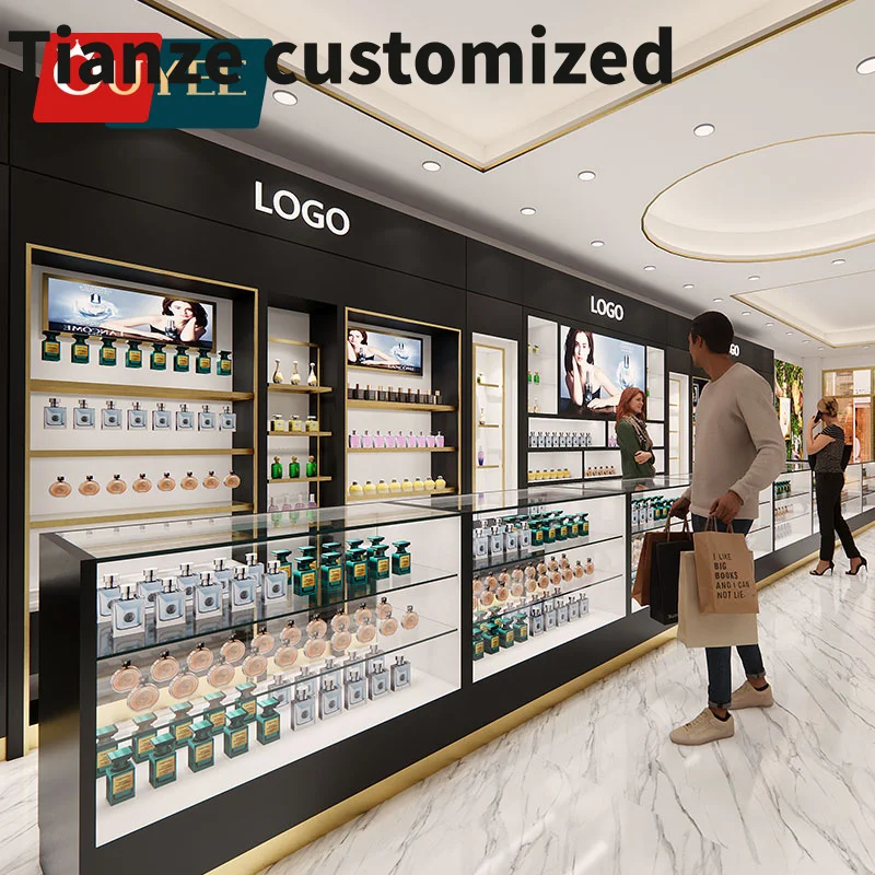 Customized-Customized Mall Retail Luxury Fragrance Store Furniture Interior Design Cosmetic Display Cabinet Perfume Shelf With L
Customized-Customized Mall Retail Luxury Fragrance Store Furniture Interior Design Cosmetic Display Cabinet Perfume Shelf With L