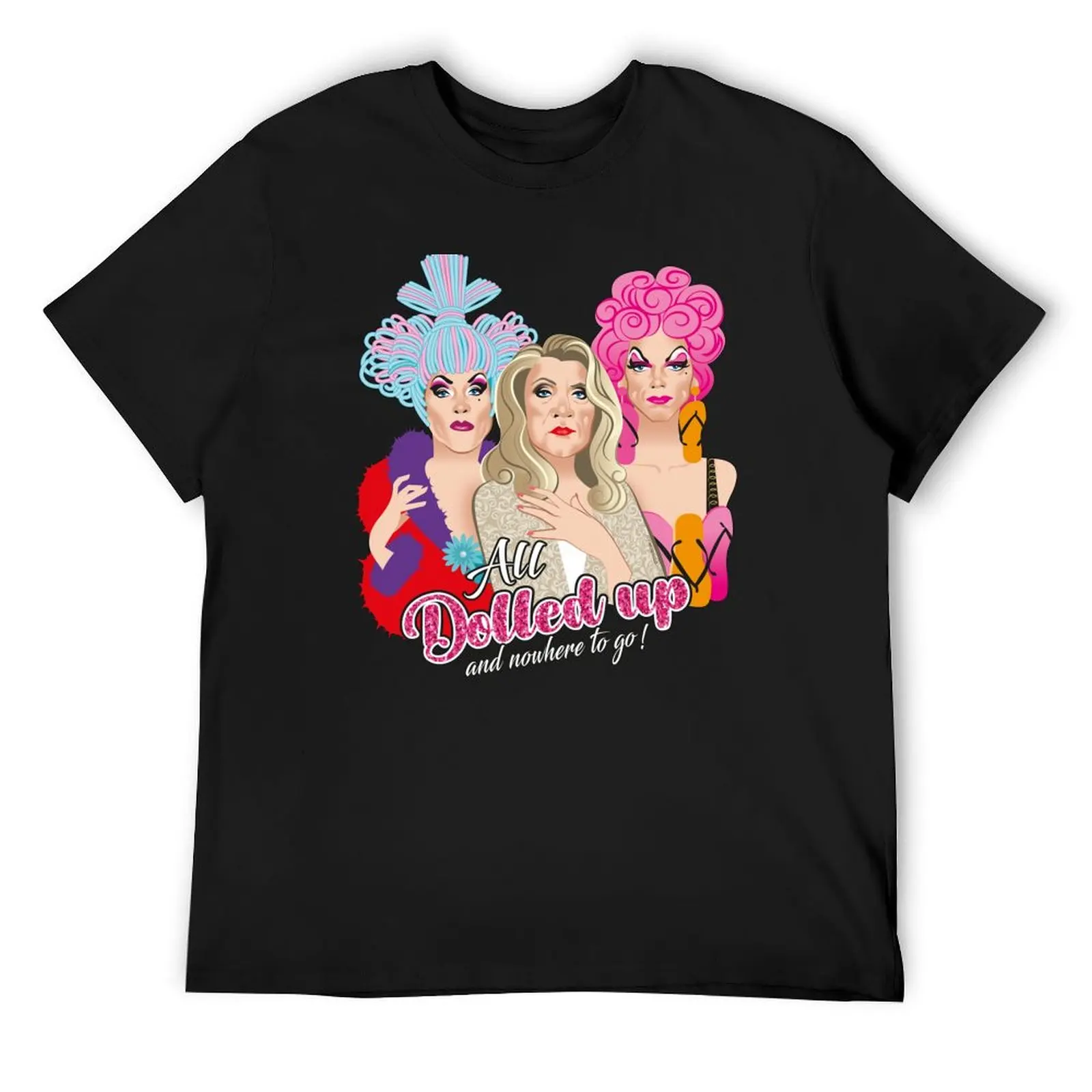 Dolled up Queens T-Shirt boys animal print kawaii clothes graphic shirts men clothing
Dolled up Queens T-Shirt boys animal print kawaii clothes graphic shirts men clothing