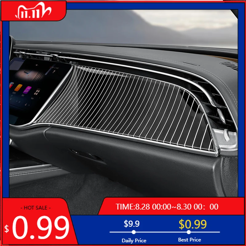 Interior Stickers Panel decorative strip on the front passenger dashboard automotive interior accessories For Mercedes-Benz E-Cl
Interior Stickers Panel decorative strip on the front passenger dashboard automotive interior accessories For Mercedes-Benz E-Cl