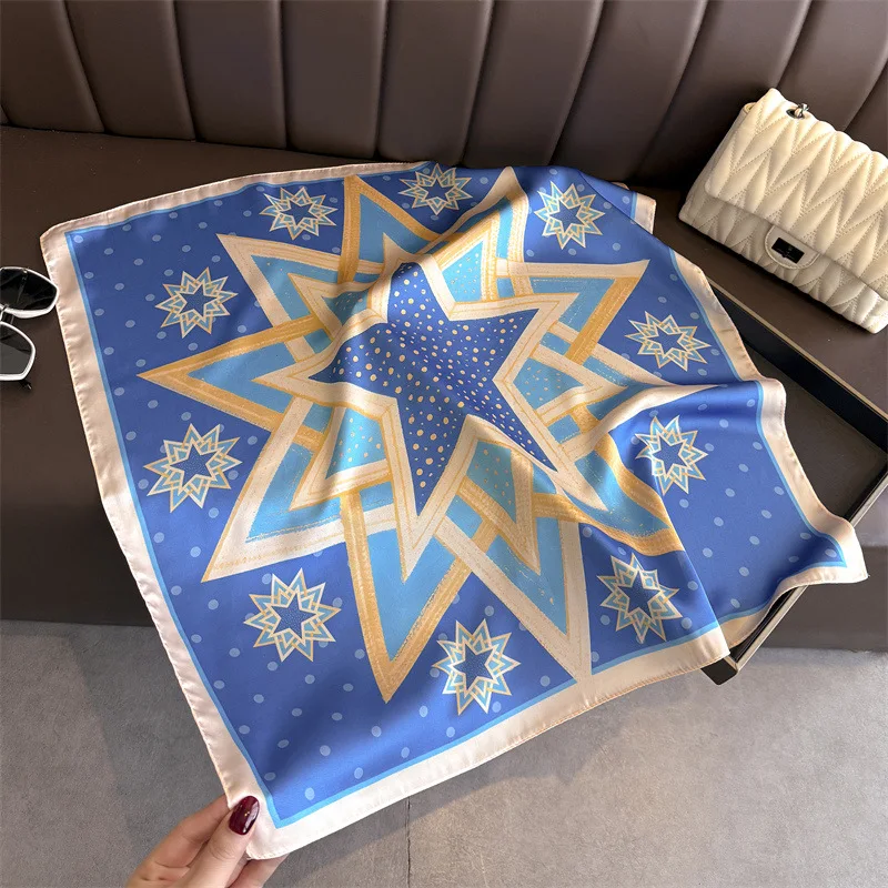 Luxury Square Silk Scarf For Women Fashion Ladies Satin Neck Hair Tie Bandana Female Foulard Beach Stoles Hijab Scarves Pareo
Luxury Square Silk Scarf For Women Fashion Ladies Satin Neck Hair Tie Bandana Female Foulard Beach Stoles Hijab Scarves Pareo