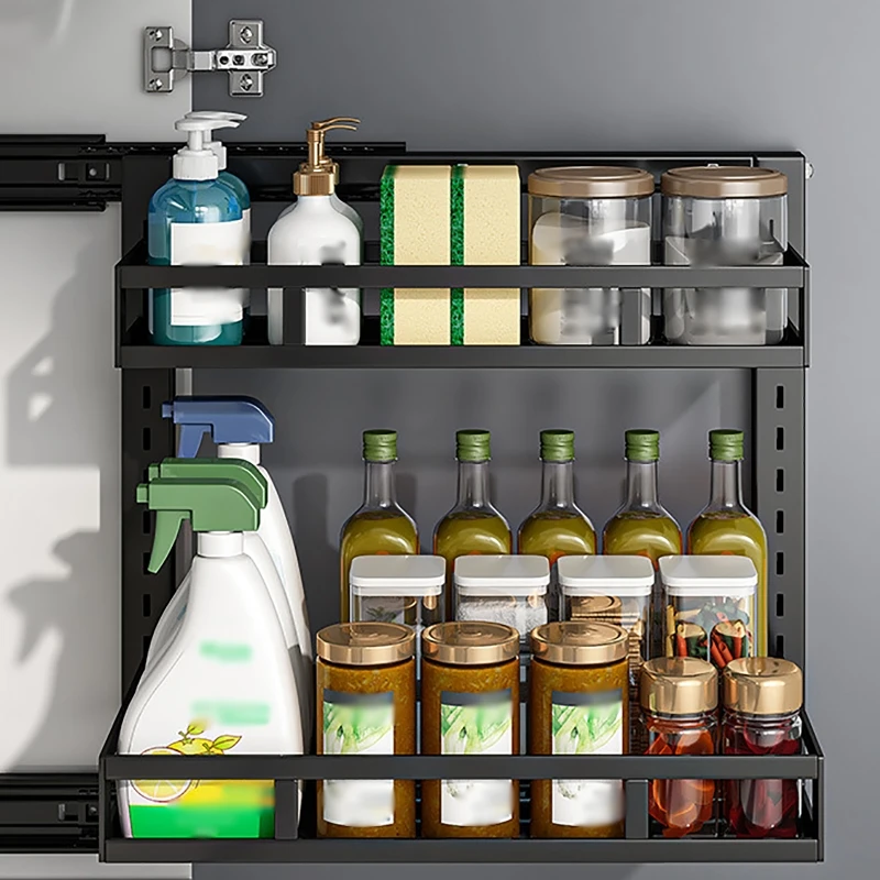 30/40cm Kitchen Sink Rack Storage Cabinet Storage Rack Pull-out Bathroom Finishing Shelf Wall-mounted Basket Kitchen Organizer
30/40cm Kitchen Sink Rack Storage Cabinet Storage Rack Pull-out Bathroom Finishing Shelf Wall-mounted Basket Kitchen Organizer